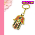 High quality Turkey Religious Hamsa Keychain / Main Initial Key Rings